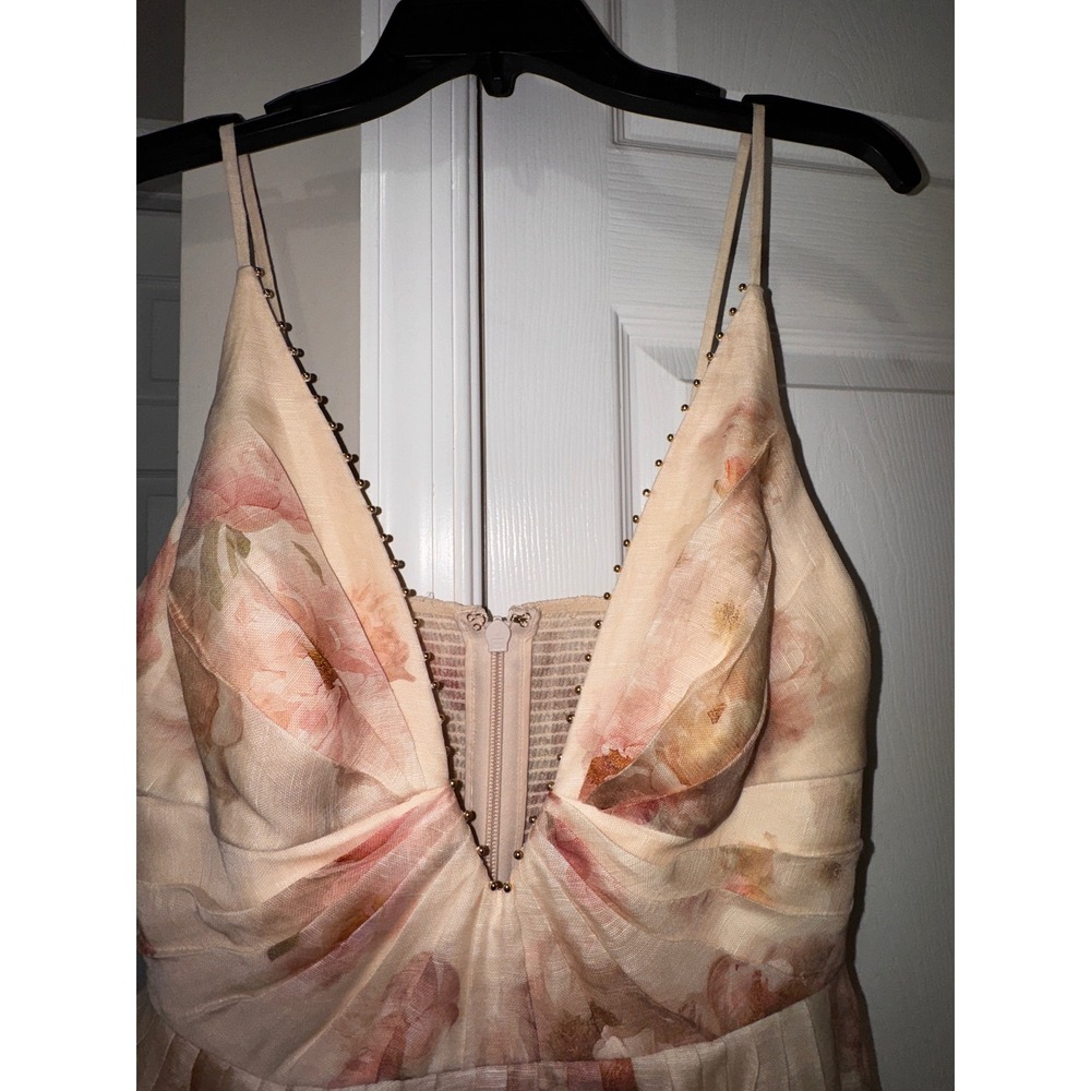 ZIMMERMANN
Hypnotic floral linen and silk minidress Size 4‎ - Picture 8 of 10